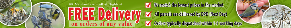 Free Delivery in UK Mainland On Orders of Any Value