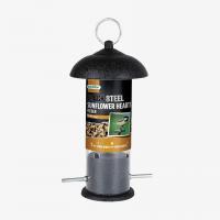 Gardman Black Steel Sunflower Heart Feeder