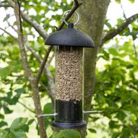 Gardman Black Steel Sunflower Heart Feeder