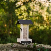 Peckish Woodland Feast Seed And Suet Cake Tower Feeder